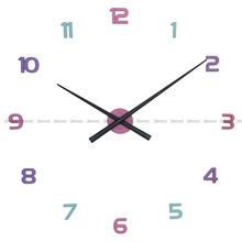 Zegar ścienny dla dzieci naklejany JVD HT466.1