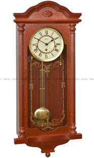 Zegar wiszący mechaniczny Hermle 70509-070341 - Westminster kwadransowy 4/4 8-dniowy - 29x68 cm
