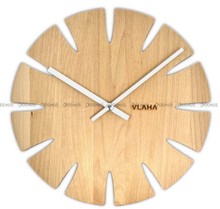 Zegar ścienny Vlaha VCT1010 - Z litego drewna dębowego - 33 cm