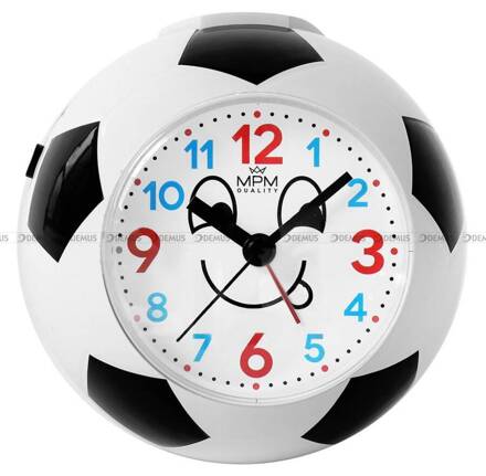 Budzik Dziecięcy Piłka MPM Kickoff Timekeeper C01.4371.B - 11x11 cm