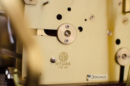 Zegar mechaniczny stojący Hermle Apollo-Tubowy-Gold-05