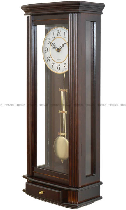 Zegar wiszący kwarcowy Demus 9357A-WA2 - 26x63 cm